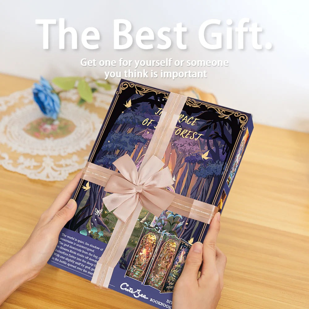 The Grace Of The Forest | DIY 3D Book Nook Miniature Kit