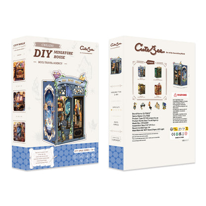 Soul Travel Agency | DIY 3D Book Nook Miniature Kit