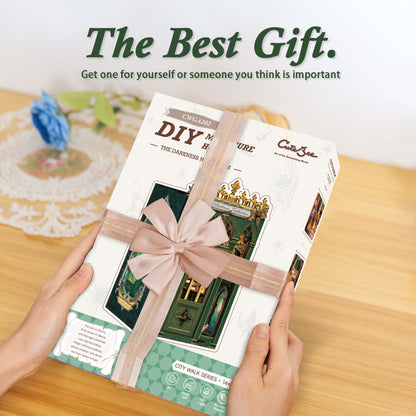 The Darkness Herbarium | DIY 3D Book Nook Miniature Kit