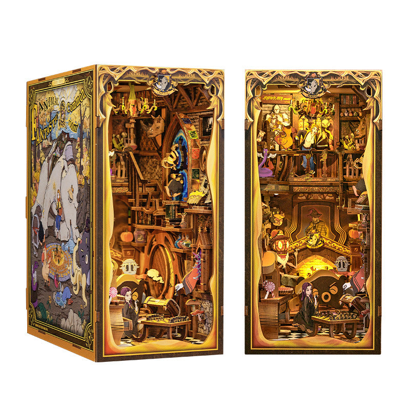 Fantastic Animal Common Room | DIY 3D Book Nook Miniature Kit