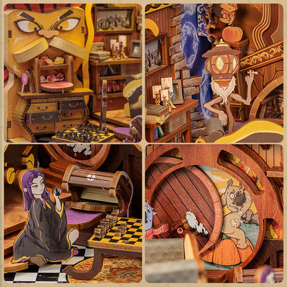 Fantastic Animal Common Room | DIY 3D Book Nook Miniature Kit