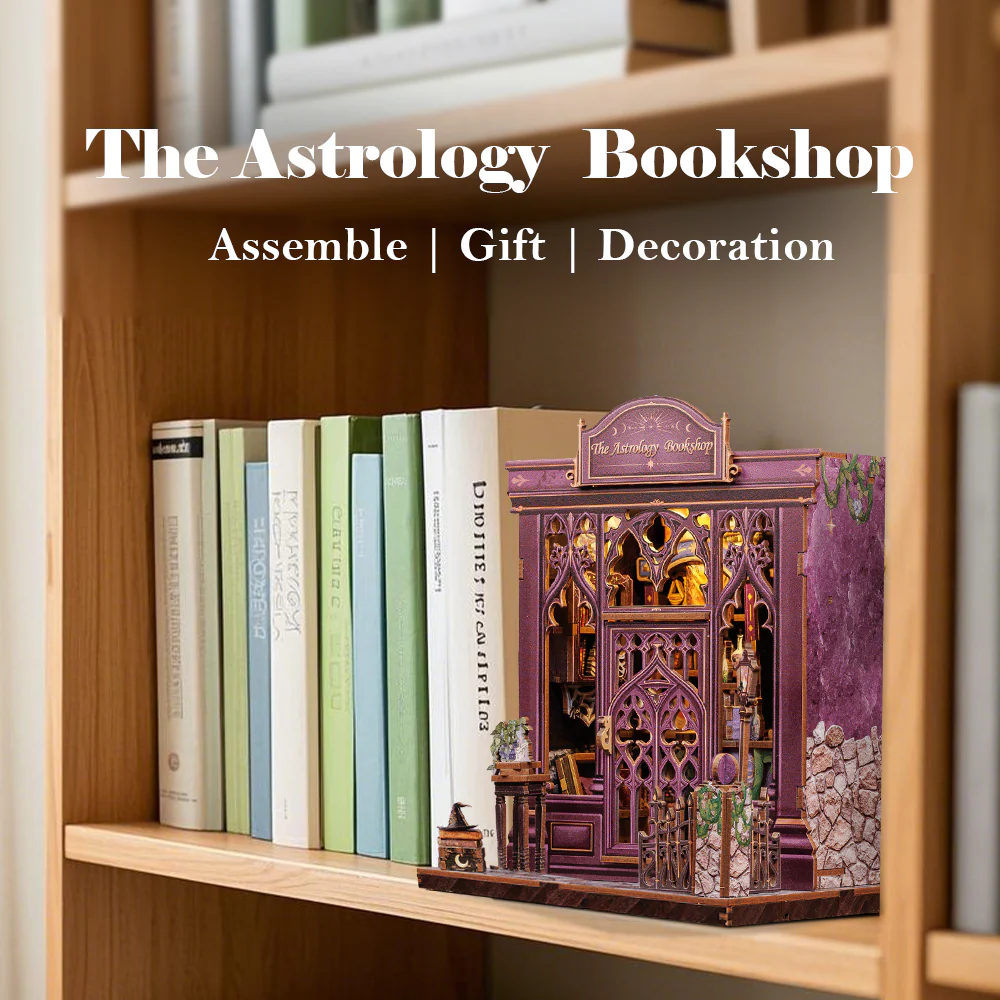 The Astrology Bookshop | DIY 3D Book Nook Miniature Kit