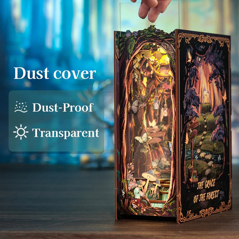 The Grace Of The Forest | DIY 3D Book Nook Miniature Kit