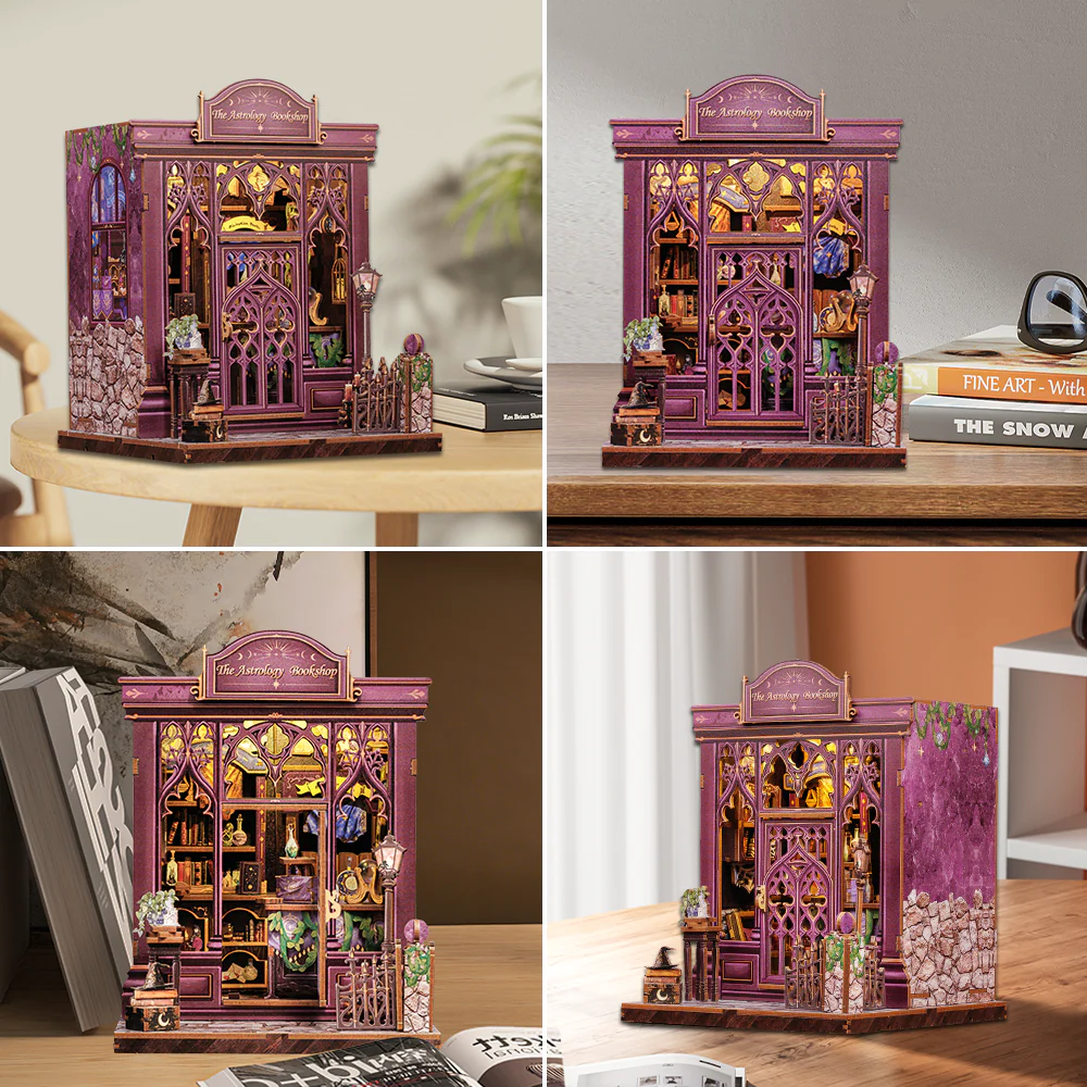 The Astrology Bookshop | DIY 3D Book Nook Miniature Kit