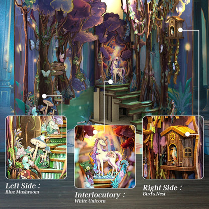 The Grace Of The Forest | DIY 3D Book Nook Miniature Kit