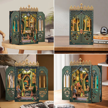 The Darkness Herbarium | DIY 3D Book Nook Miniature Kit