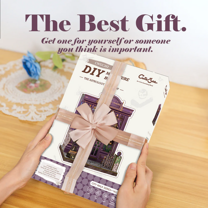 The Astrology Bookshop | DIY 3D Book Nook Miniature Kit