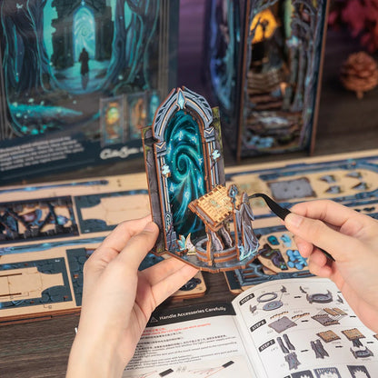 The Gate Of Wonderland | DIY 3D Book Nook Miniature Kit