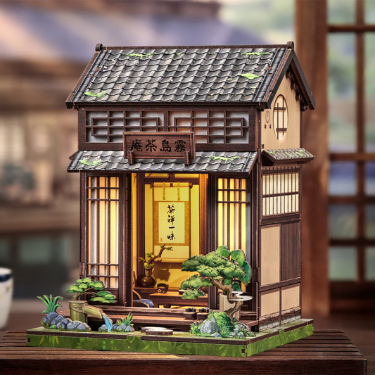 Kirishima Tea House | DIY Book Nook Miniature Kit