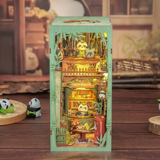 Panda Bookshop | DIY 3D Book Nook Miniature Kit