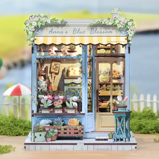 Anna's Blue Blossom | DIY Book Nook Miniature Kit