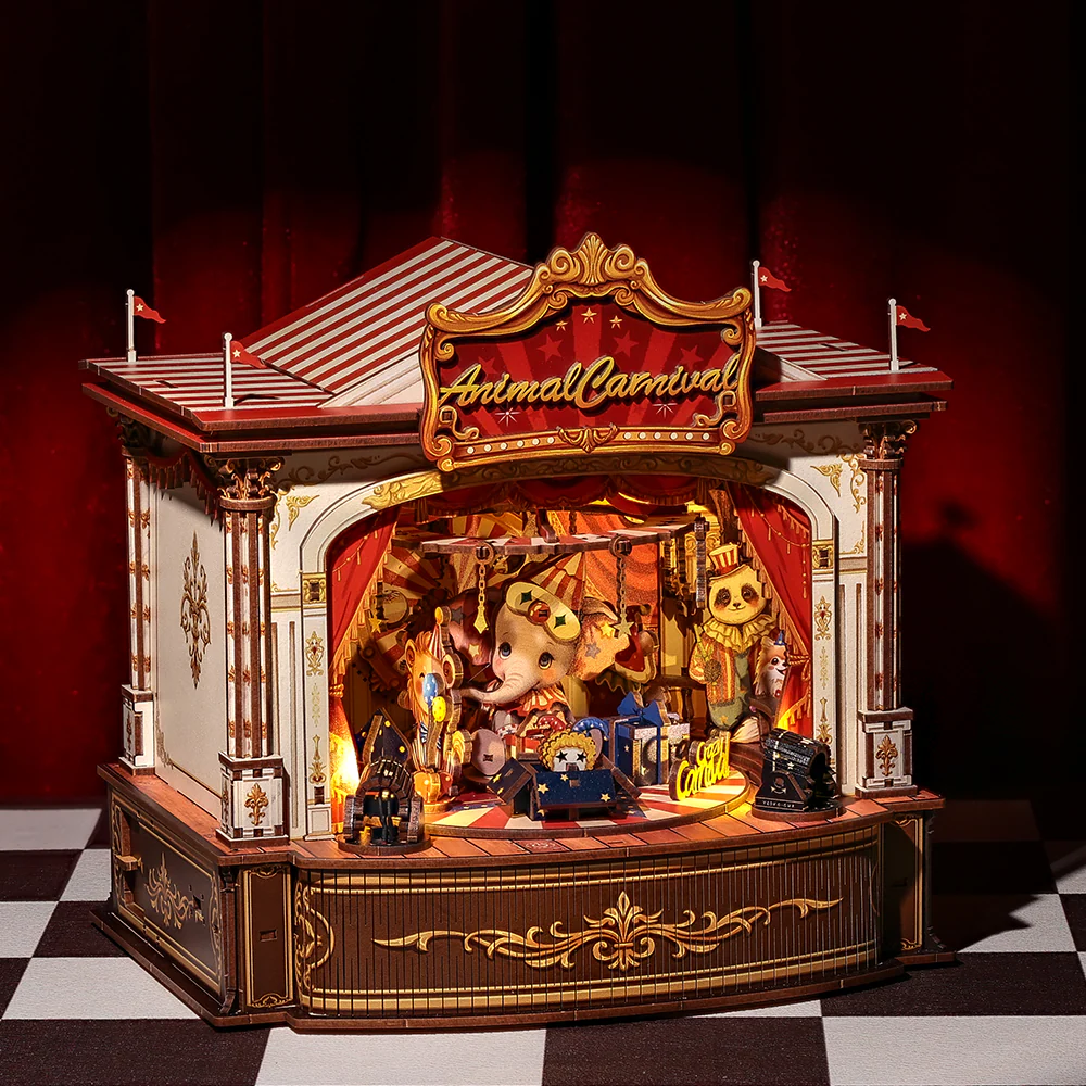 Animal Carnival | DIY Music Box Miniature House
