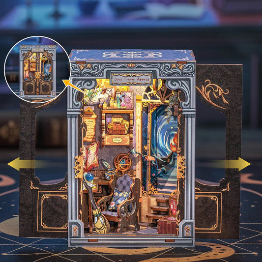 Soul Travel Agency | DIY 3D Book Nook Miniature Kit