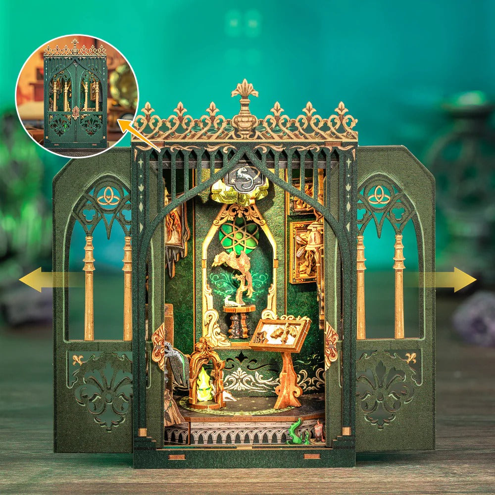 The Darkness Herbarium | DIY 3D Book Nook Miniature Kit