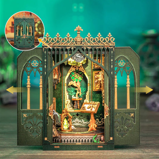 The Darkness Herbarium | DIY 3D Book Nook Miniature Kit