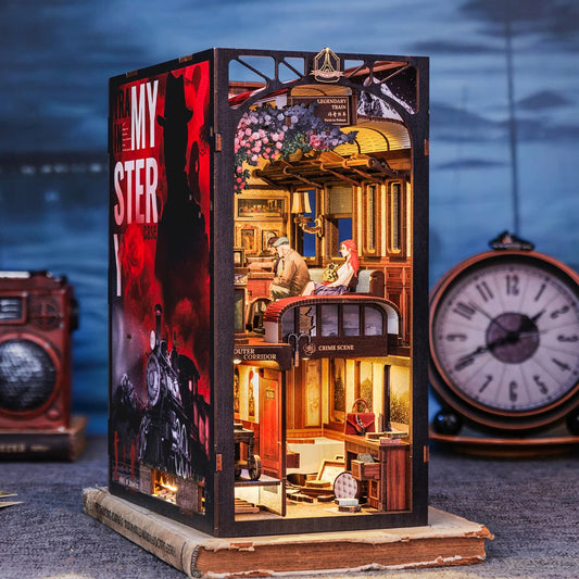 Train Mystery Case | DIY 3D Book Nook Miniature Kit