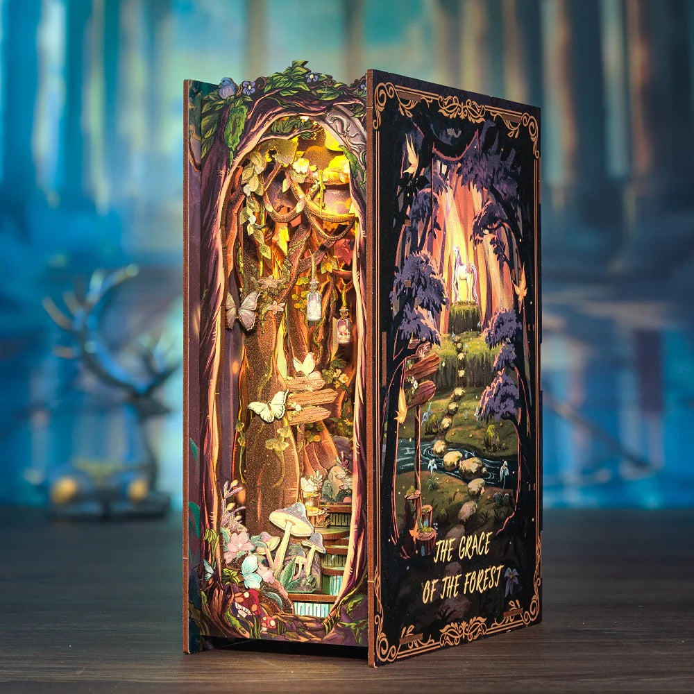 The Grace Of The Forest | DIY 3D Book Nook Miniature Kit