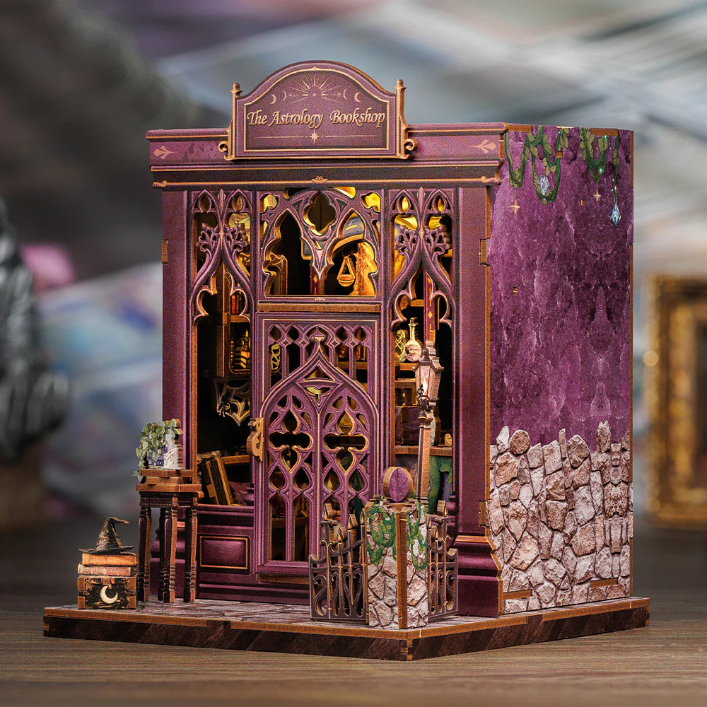 The Astrology Bookshop | DIY 3D Book Nook Miniature Kit