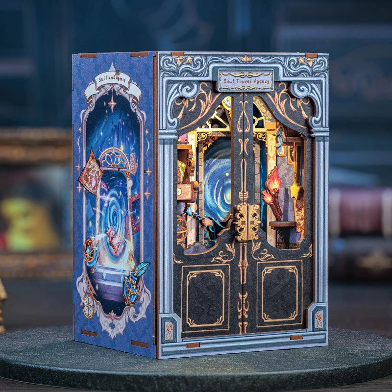 Soul Travel Agency | DIY 3D Book Nook Miniature Kit