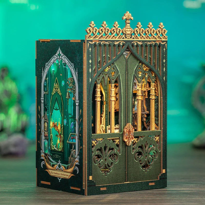 The Darkness Herbarium | DIY 3D Book Nook Miniature Kit