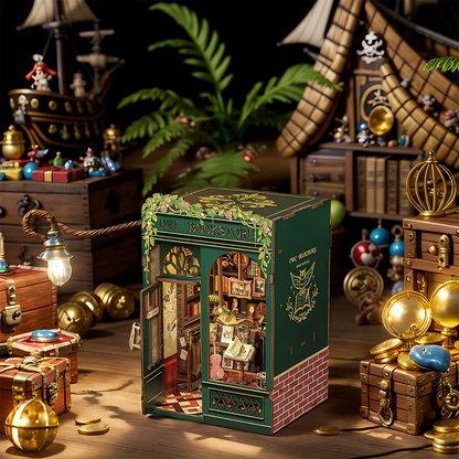 Owl Bookstore | DIY 3D Book Nook Miniature Kit