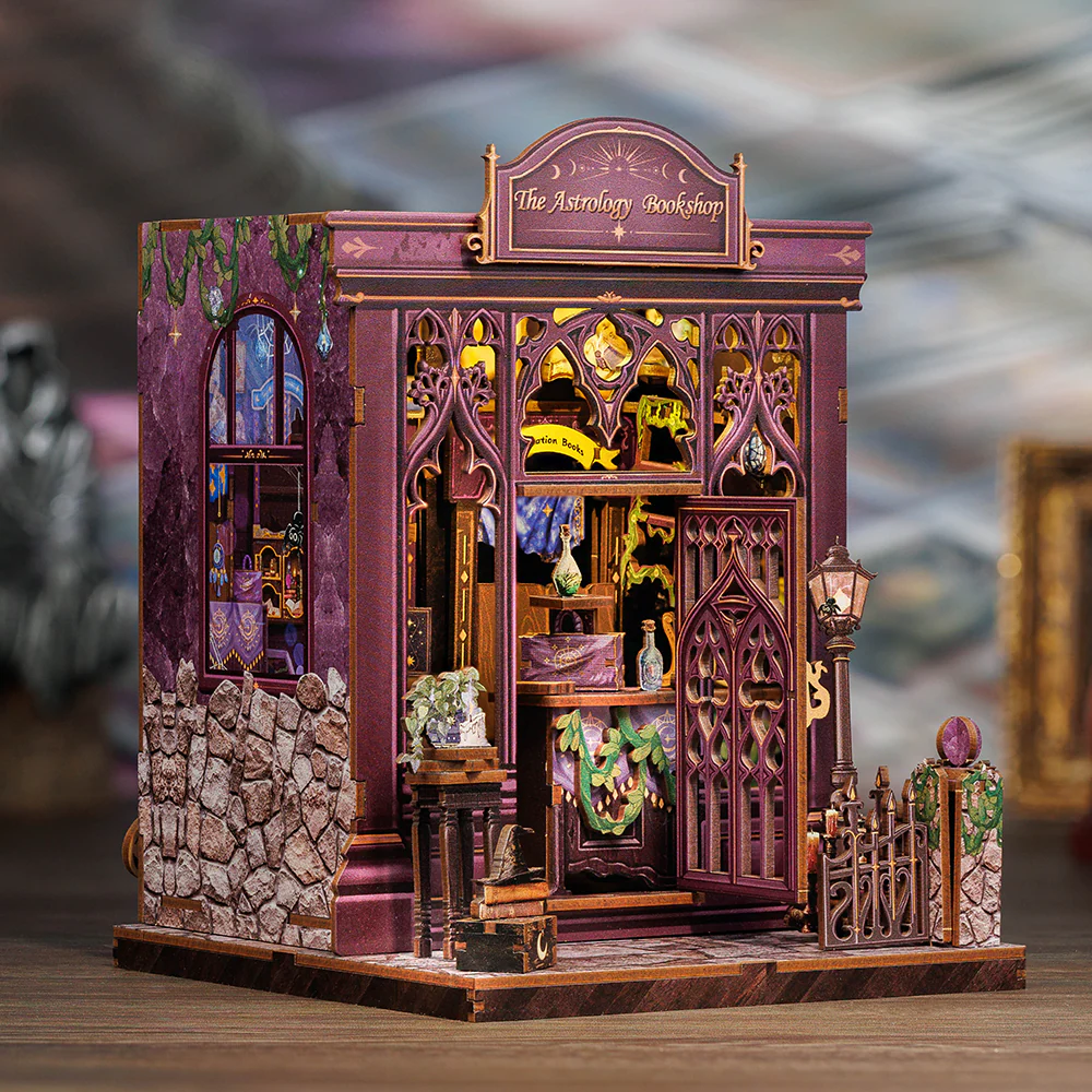 The Astrology Bookshop | DIY 3D Book Nook Miniature Kit