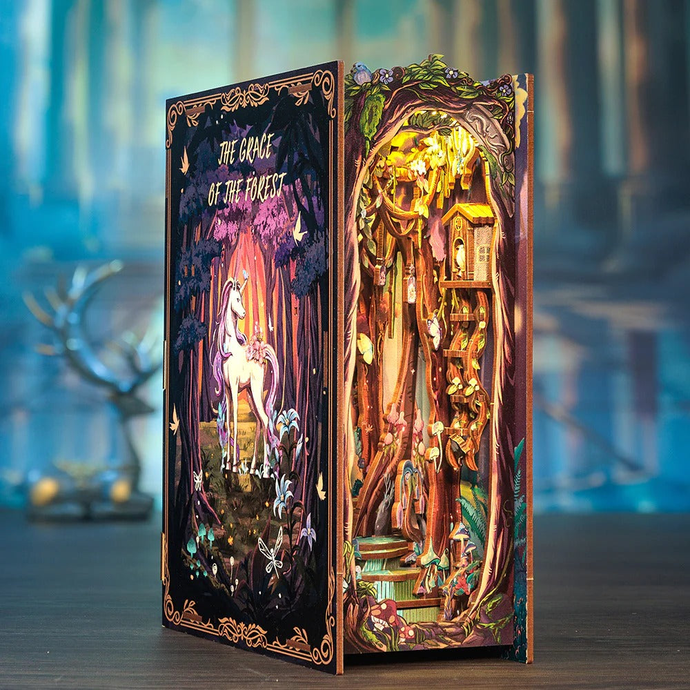 The Grace Of The Forest | DIY 3D Book Nook Miniature Kit