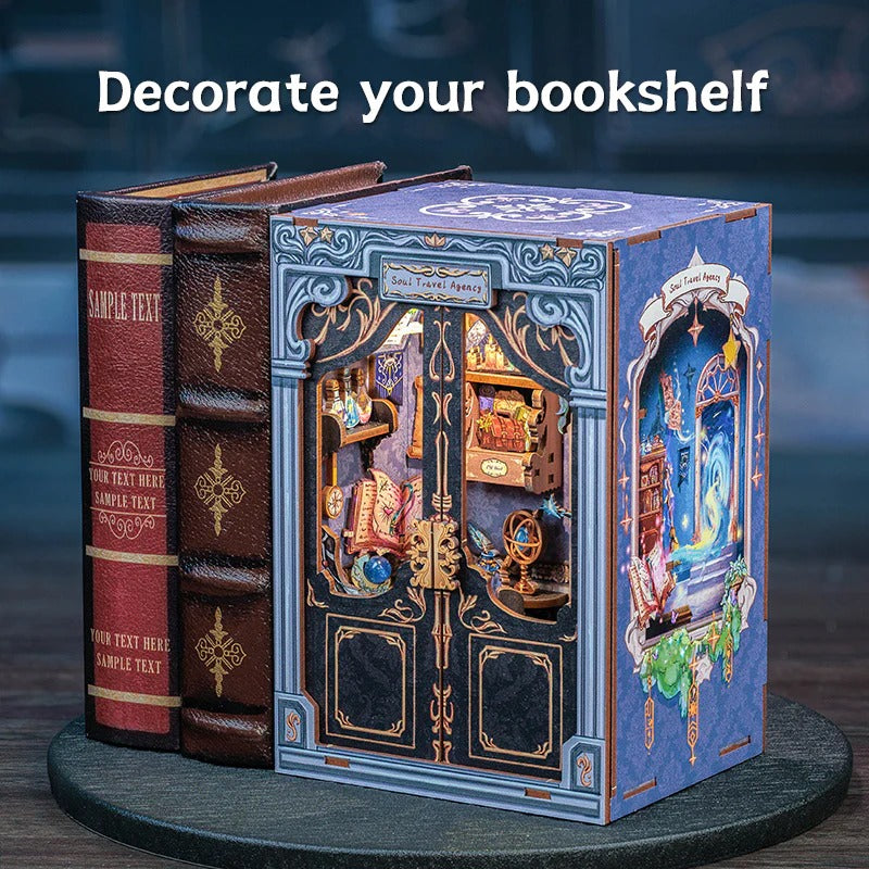 Soul Travel Agency | DIY 3D Book Nook Miniature Kit