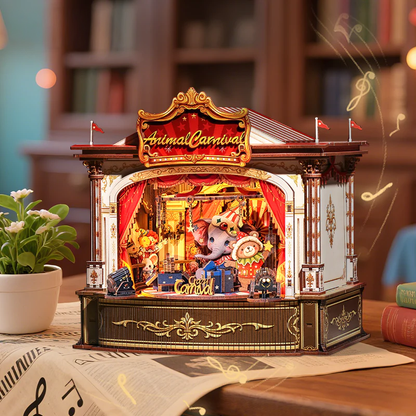 Animal Carnival | DIY Music Box Miniature House