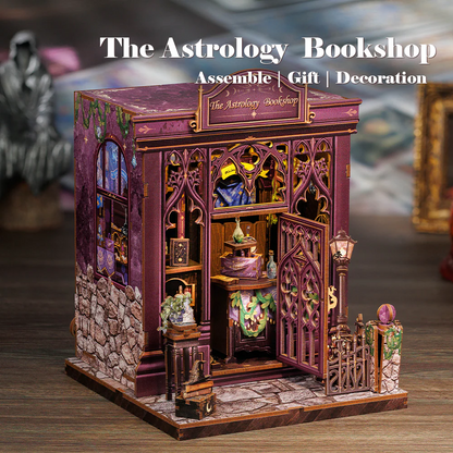 The Astrology Bookshop | DIY 3D Book Nook Miniature Kit