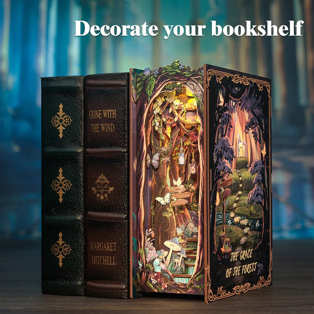 The Grace Of The Forest | DIY 3D Book Nook Miniature Kit