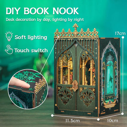 The Darkness Herbarium | DIY 3D Book Nook Miniature Kit