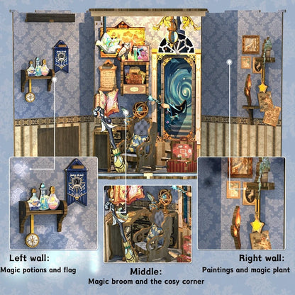 Soul Travel Agency | DIY 3D Book Nook Miniature Kit