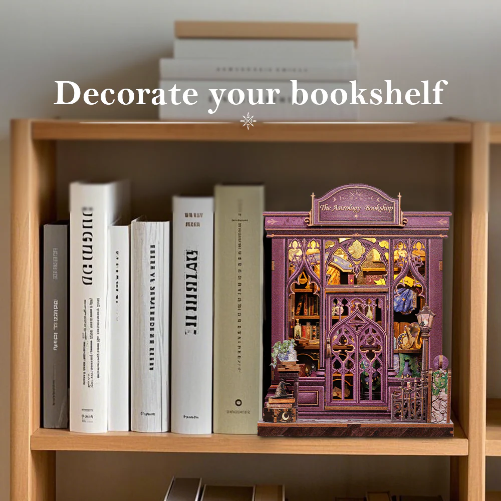 The Astrology Bookshop | DIY 3D Book Nook Miniature Kit