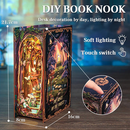 The Grace Of The Forest | DIY 3D Book Nook Miniature Kit