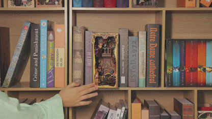 Fantastic Animal Common Room | DIY 3D Book Nook Miniature Kit