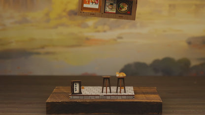Japanese Ramen Diner | DIY 3D Book Nook Miniature Kit: Morita-ya